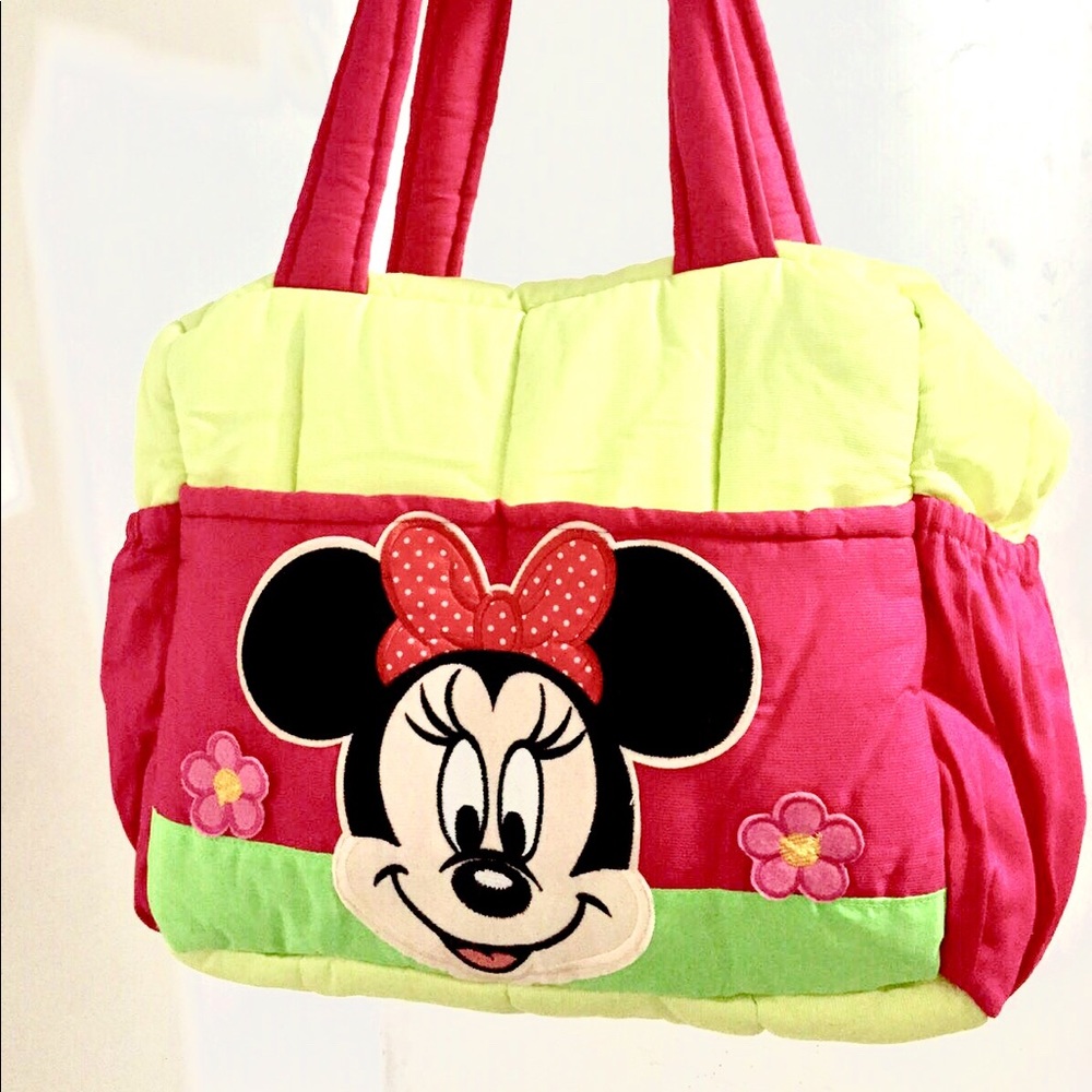 DO NOT BUY! Minnie Mouse Handmade Diaper Bag with hypoallergenic materials